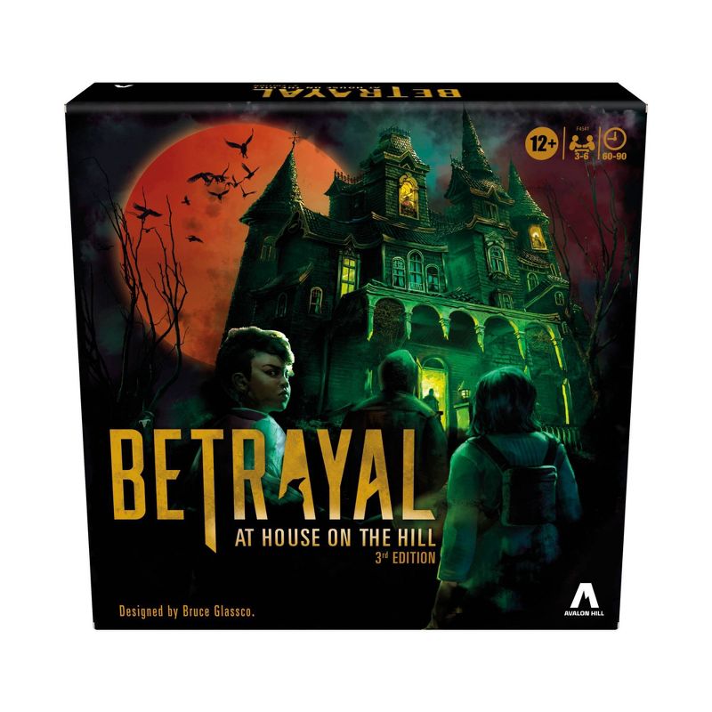 Avalon Hill Betrayal at House on the Hill 3rd Edition Game, 1 of 8