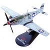 North American P-51B Mustang Aircraft "Bonny Bea" (1944) US Army Air Forces 1/72 Diecast Model by Legion - 4 of 4