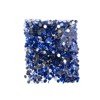 John Bead 1000-Piece 6mm (SS28) Royal Blue Acrylic Round Flat Back Rhinestones - 2 of 4