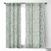 Mirimo Labyrinth Light Sage Curtain Panel - Deny Designs - image 2 of 3