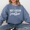 Simply Sage Market Women's  Garment Dyed Graphic Sweatshirt Hot Cocoa Weather - 2 of 4