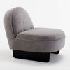 PAGED Teddy Accent Chair Modern Lounge Chair with Bentwood Legs, Comfortable Reading Chair with Soft Padded Backrest for Office - 4 of 4