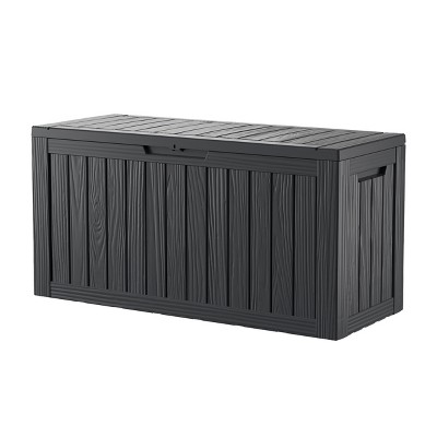Yardgrace Deck box Water Resistant Resin Lockable
