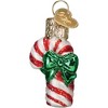 Old World Christmas Mini Glass Blown Ornament for Christmas Tree, Pickle - 3 of 4