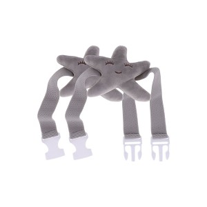 Unique Bargains Starfish Cartoon Doll Curtain Tie Polyester 2 Pcs - 1 of 4