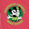 Boys' - Disney - Shamrock Wishes Irish Kisses Short Sleeve Graphic T-Shirt - 2 of 4