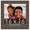 PosterPalooza | 16x16 Modern Bamboo Picture Frame, UV Acrylic, 5 Finishes - 2 of 4