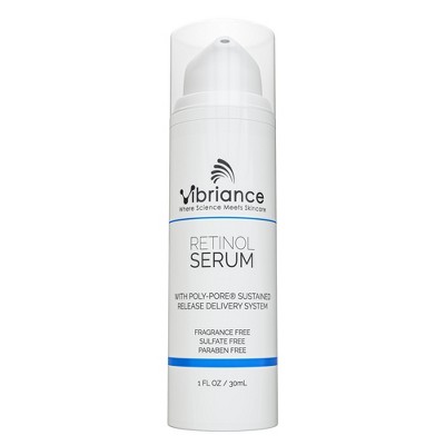Vibriance Retinol Serum for Mature Skin, Reduces Appearance of Deep Wrinkles and Large Pores, 1 fl oz (30 ml), 1 Pack