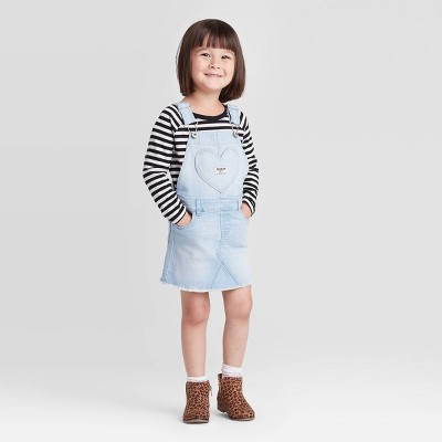 denim overall dress target