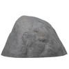 Gardenised Decorative Outdoor Weather-Resistant Artistic Artificial Faux Stone Rock, Garden Patio Granite Grey Fiberglass Stone - 4 of 4