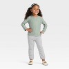 Toddler Girls' Pointelle Long Sleeve T-Shirt - Cat & Jack™ - 3 of 3