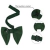 Allegra K Men's Pre-tied Solid Color Formal Party Prom Velvet Bow Ties One Size - 3 of 4