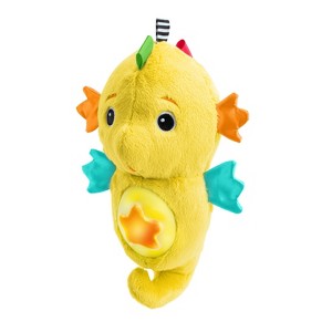 Baby Einstein Sea Dreams Seahorse Plush Soother - Yellow - 1 of 4