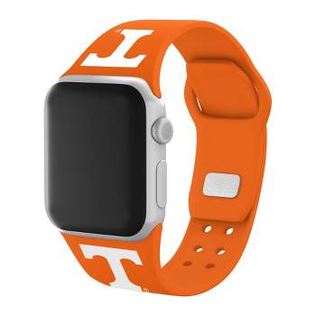 NCAA Tennessee Volunteers Silicone Apple Watch Band - Orange