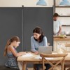 VEVOR Room Divider, 3 Panel Room Divider, Folding Privacy Screen and Portable Partition Divider for Room Separation, Freestanding Room Partitions - 2 of 4