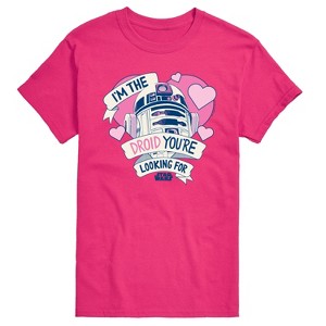 Men's - Star Wars - Valentine Droid You're Looking For Short Sleeve Graphic T-Shirt - 1 of 4