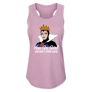 Women's - Disney Princess - You Go Girl Graphic Racerback Tank - 1 of 4