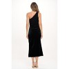 WEST K Women's Evelyn Velvet One Shouder Midi Dress - 4 of 4