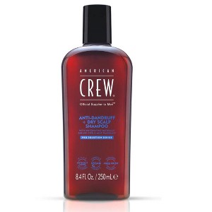 American Crew Anti-Dandruff + Dry Scalp Shampoo  (8.4 oz) Men's Professional Solution for Dry Hair Scalp Issues Man - 1 of 3