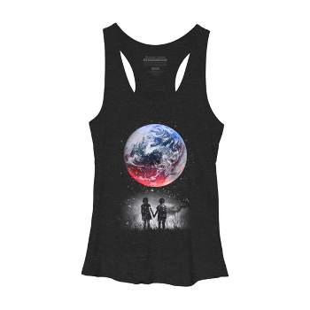 Women's Design By Humans Until The End Of The World By Expo Racerback Tank Top