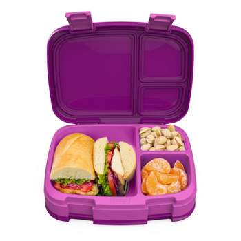 Bentgo Fresh Leakproof Versatile 4 Compartment Bento-Style Lunch Box with Removable Divider