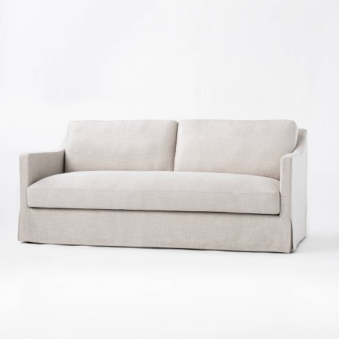 Vivian Park Upholstered Sofa Cream Threshold designed with Studio McGee