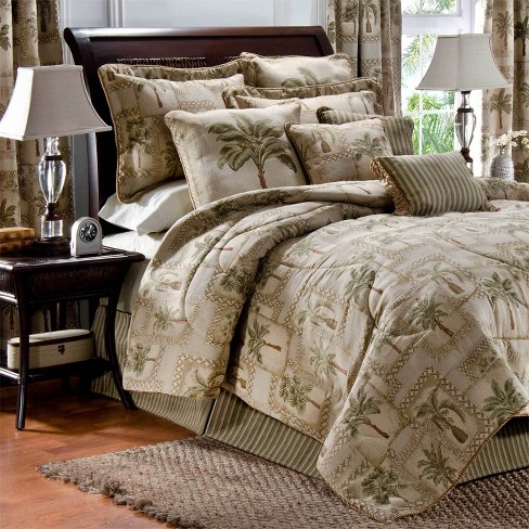 Palm Grove Comforter Set Beige Karin Maki Target