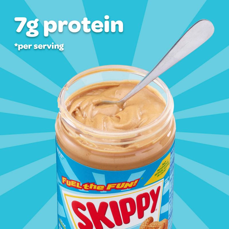 Skippy Reduced Fat Creamy Peanut Butter - 16.3oz, 4 of 15