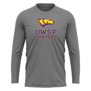 Men's University of Wisconsin-Stevens Point Adult Sport Long Sleeve Shirt Primary Logo - 1 of 4