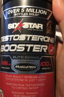  Testosterone Booster for Men Six Star Pro Nutrition Test Booster  for Men Extreme Strength + Enhances Training Performance + Scientifically  Researched Test Boost Supplement, 60 Pills