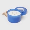 3-Wick Glass Jar Candle with Lid Salted Driftwood 11.5oz - Room Essentials™ - 3 of 3
