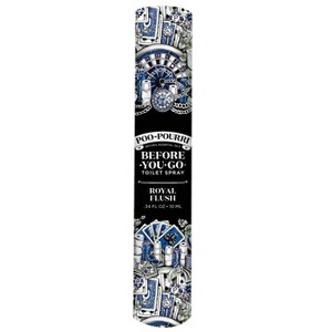 Poo-Pourri Royal Flush Eucalyptus and Spearmint Scent Odor Eliminator 10 ml Liquid (Pack of 12) - 1 of 1