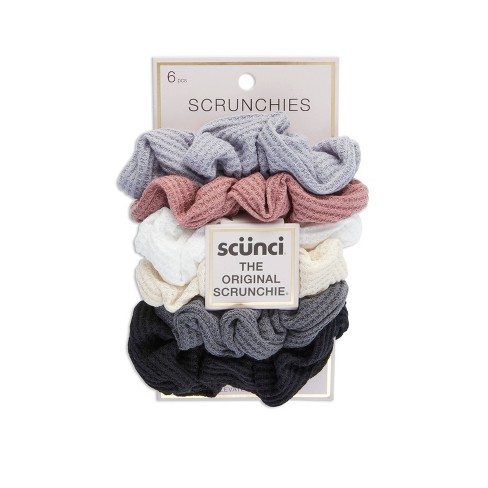 scunci scrunchies thermal 6pk basics target