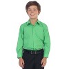 Gioberti Boy's Long Sleeve Dress Shirt - 3 of 3