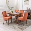 FONTOI 2 PCS Thickened Dining Chair with Nailhead Trim - 4 of 4