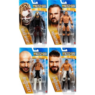 WWE Series WrestleMania 37 Complete Set of 4 Action Figures