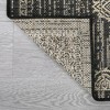 Indoor Outdoor Rug Vintage Medallion Area Rug for Patio Backyard Balcony - 4 of 4
