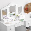 Kids Vanity Set With Mirror - 2 of 4