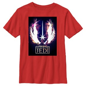 Boy's Star Wars: Tales of the Jedi Epic Poster T-Shirt - 1 of 4