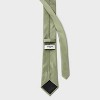 Men's Faux Linen Neck Tie - Goodfellow & Co™ Sage Green: Recycled Polyester, Woven, Solid Pattern - 2 of 3