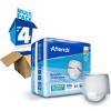 Attends Unisex Bariatric Protective Adult Underwear, Heavy Absorbency, White, XX-Large (68" - 80"), Case of 48 - 4 of 4
