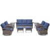 Buenhomino Outdoor Patio All-Weather Wicker Furniture Set - 4 of 4