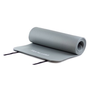 Pilates Express Yoga Mat - Dark Gray (10mm) - 1 of 2