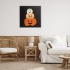 Stupell Industries Happy Jack-o-Lanterns on Black Canvas Art - 3 of 4