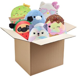Squishmallows Mystery 8-Inch 3-Squish Value Pack - Get Three Jumbo Officially Licensed 8" for Less - Collectible Stuffed Animal Toy - Gift for Kids - 1 of 4