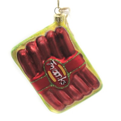 Holiday Ornaments 3.5" Franks Hot Dogs Summer Fun  -  Tree Ornaments