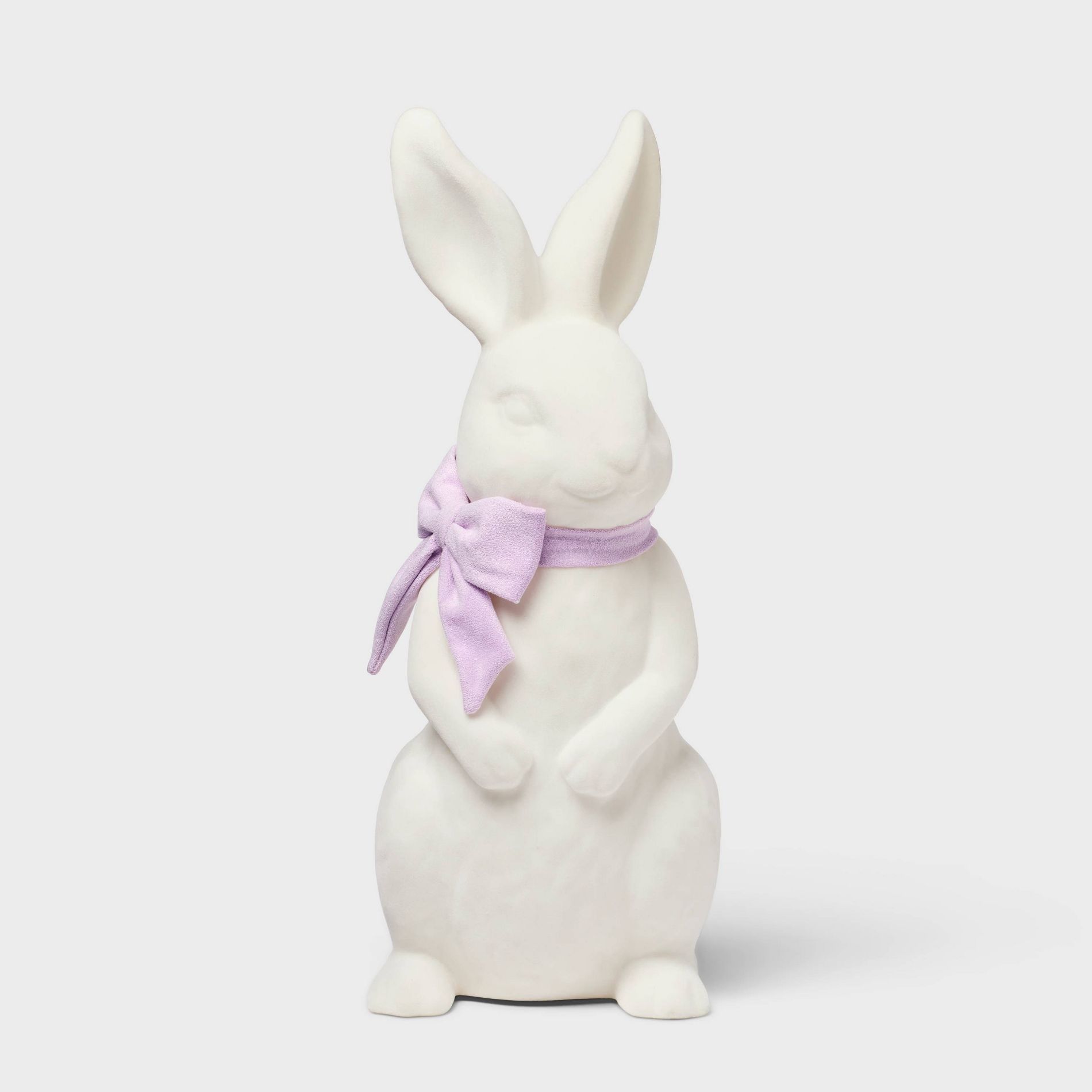 Decorative Flocked Easter Bunny - Spritz™