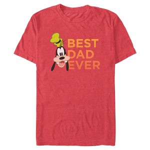 Men's Mickey & Friends Father's Day Best Goofy Dad Ever T-Shirt - 1 of 4