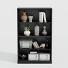49*31*16 Wood Accent Sideboard Cabinet in Black, Storage Organizer with Adjustable Shelves for Kitchen Bedroom Living Room Dinning Room - 2 of 4