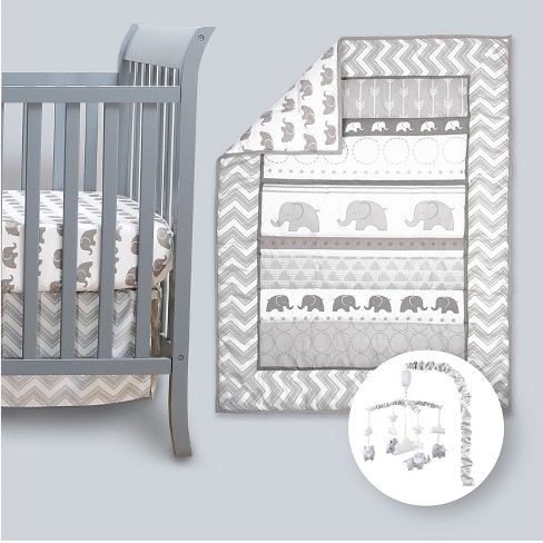 Infant Baby Animals Crib Mobile From Target woodland gray white